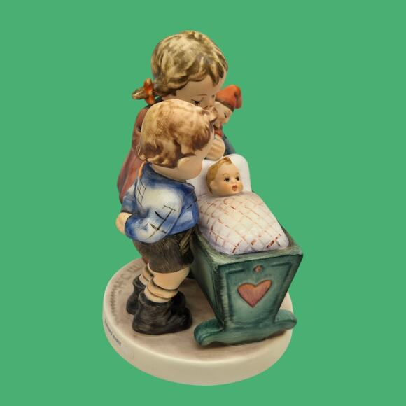 Blessed Event #333 Hummel TMK-6 Siblings Newborn Goebel W. Germany Vintage Gift - Picture 6 of 11